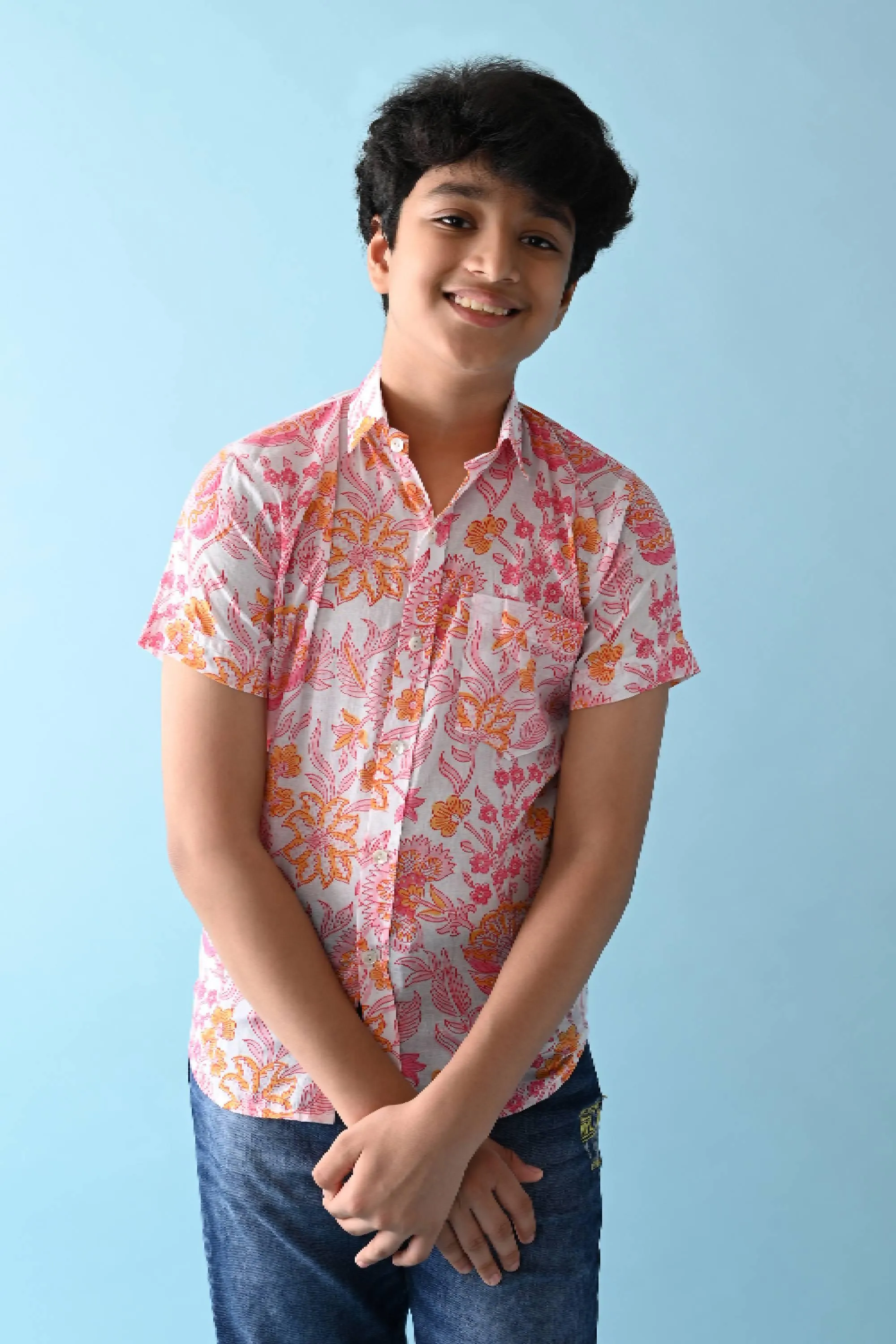 Pink Cotton Shirt