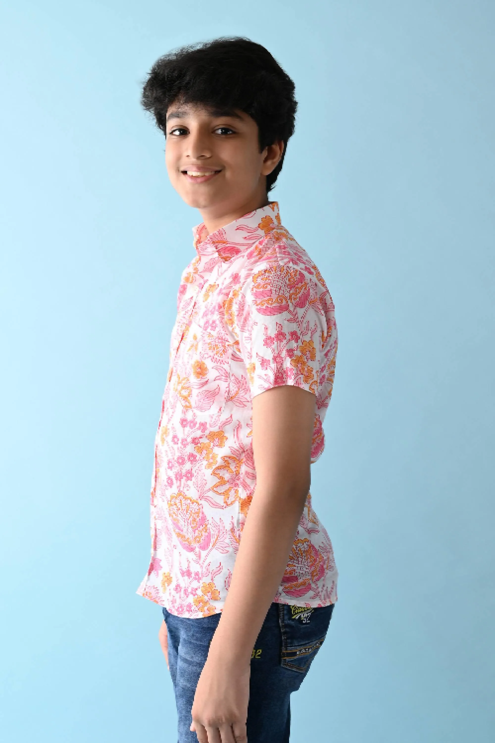 Pink Cotton Shirt