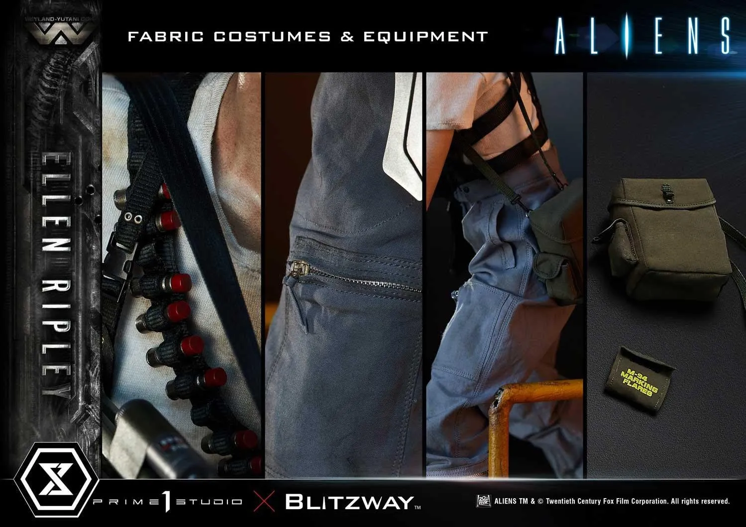 PRE-ORDER: Prime 1 Studio X Blitzway Ultimate Premium Masterline Aliens2 (Film) Ellen Ripley Bonus Version 1/4 Scale Statue