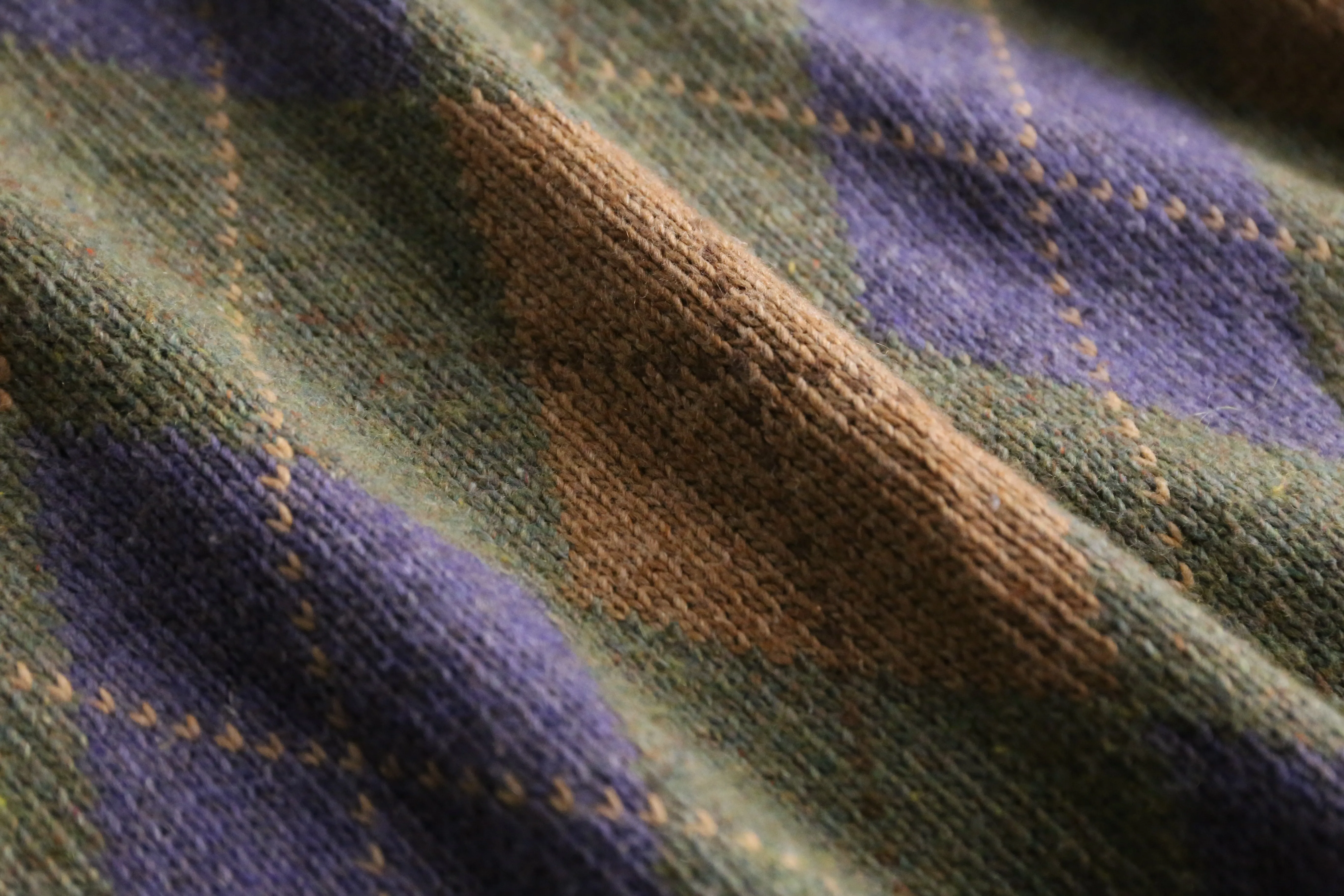 "Polo by RL" cotton & cgshmere argyle pattern sweater