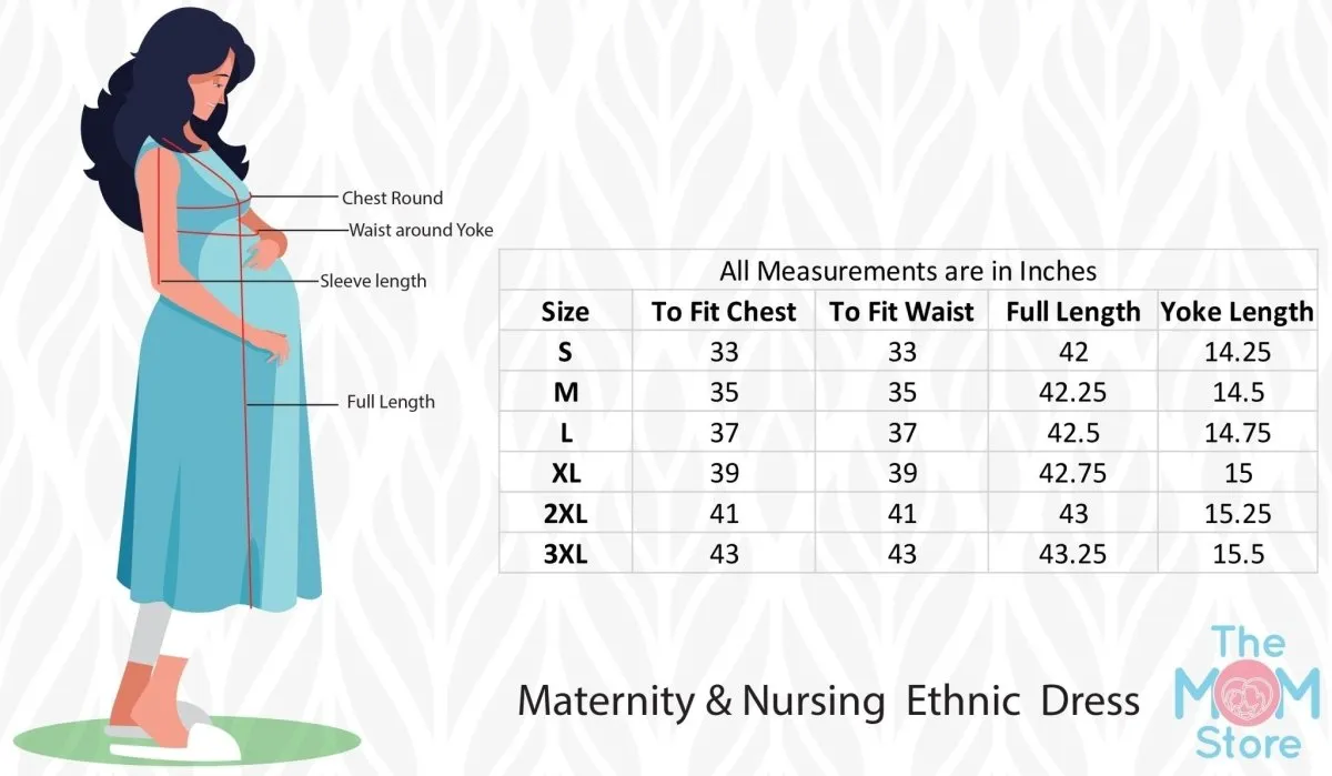 Sandal Shimmer Yarn Dyed Stripe Maternity and Nursing Dress