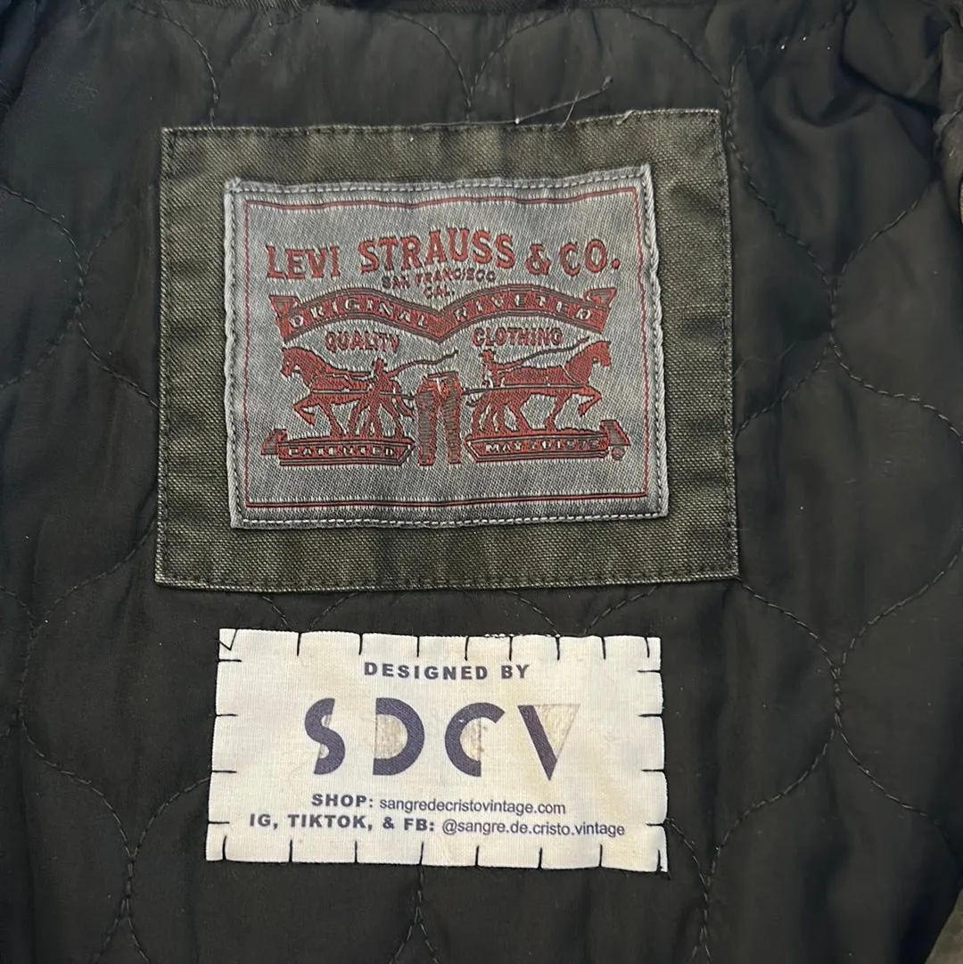SDCV ORIGINAL PENDLETON WOOL PATCH JACKET // SIZE MEDIUM/LARGE