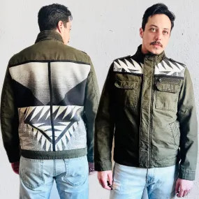 SDCV ORIGINAL PENDLETON WOOL PATCH JACKET // SIZE MEDIUM/LARGE