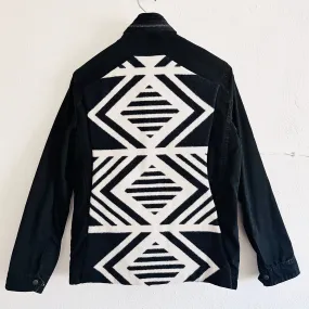 SDCV ORIGINAL PENDLETON WOOL PATCH MENS JACKET // SIZE SMALL