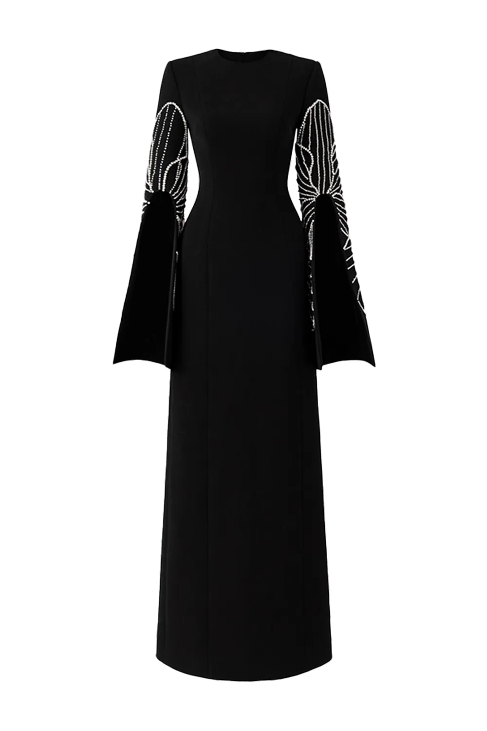 Slit-Sleeve Bodycon Dress