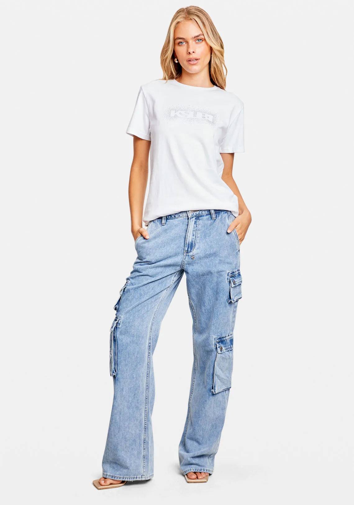 SOTT BURST KLASSIC SS TEE WHITE