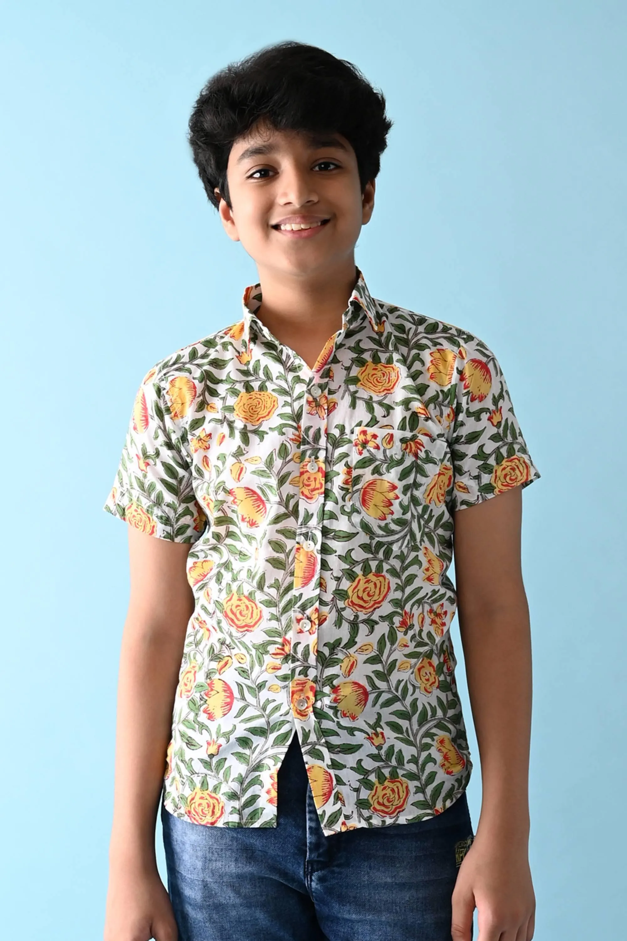 Yellow Cotton Shirt